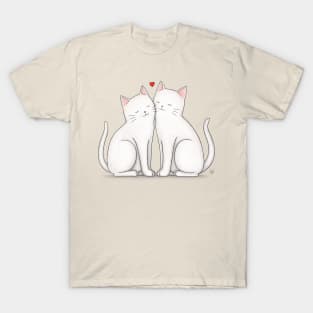 Couple Cats T-Shirt